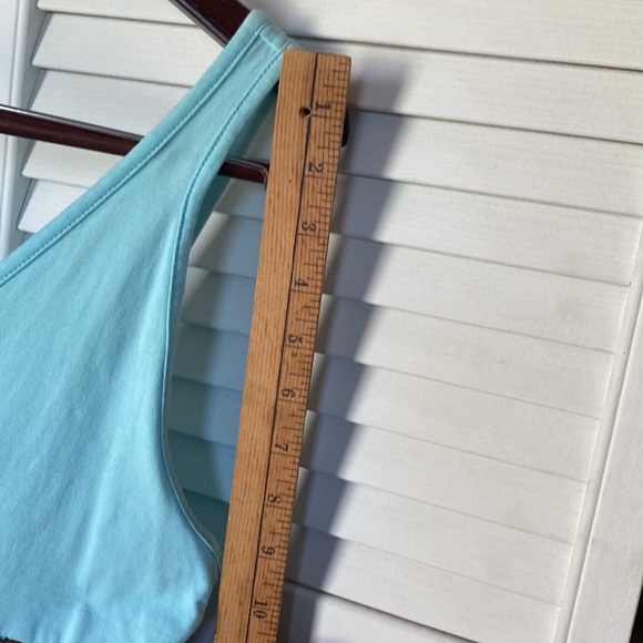 Patagonia cover up sundress. Size Large. Light blue with brown accent design. - Picture 9 of 11